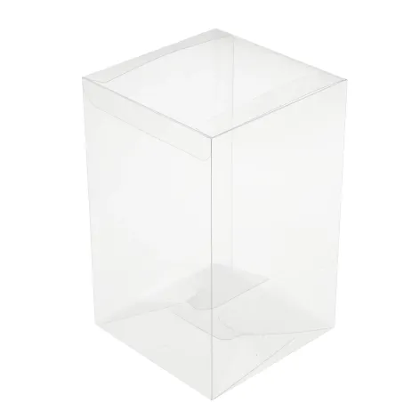 Folding PVC Carton (4-Flap Base) L100mmXW100mmxH160mm - Pack of 200